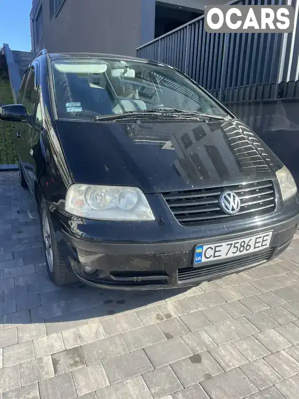 Минивэн Volkswagen Sharan 2000 1.9 л. Ручная / Механика обл. Черновицкая, Черновцы - Фото 1/11