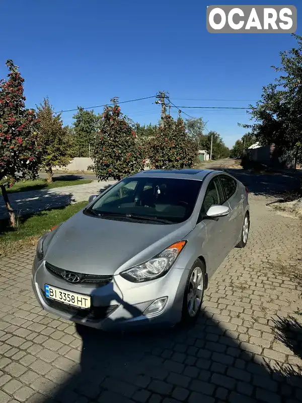 Седан Hyundai Elantra 2013 1.8 л. Автомат обл. Полтавська, Полтава - Фото 1/20