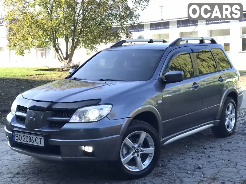 Позашляховик / Кросовер Mitsubishi Outlander 2004 2.4 л. Автомат обл. Хмельницька, Волочиськ - Фото 1/21