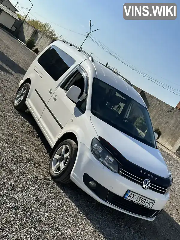 Мінівен Volkswagen Caddy 2010 1.6 л. Автомат обл. Харківська, Харків - Фото 1/13