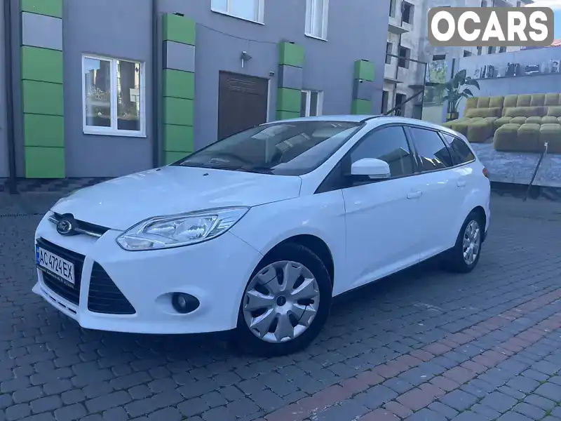 Универсал Ford Focus 2012 1.56 л. Ручная / Механика обл. Волынская, Иваничи - Фото 1/21