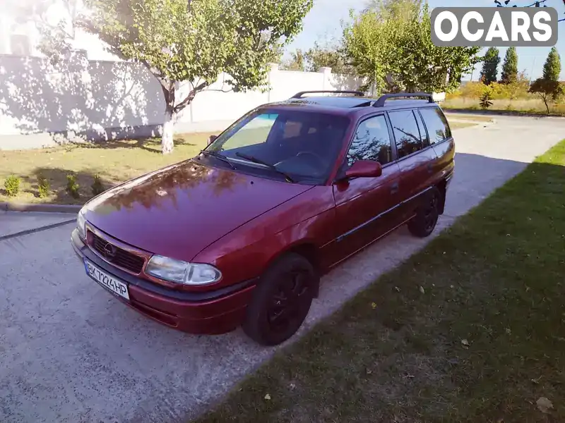 Универсал Opel Astra 1997 1.4 л. Ручная / Механика обл. Ровенская, Вараш (Кузнецовск) - Фото 1/7