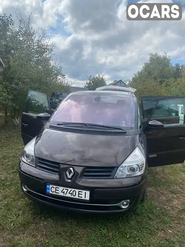 Мінівен Renault Espace 2006 2 л. Ручна / Механіка обл. Чернівецька, Чернівці - Фото 1/13