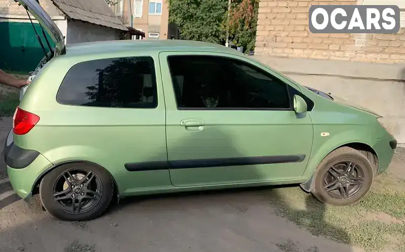 Хэтчбек Hyundai Getz 2006 1.6 л. Ручная / Механика обл. Донецкая, Доброполье - Фото 1/4