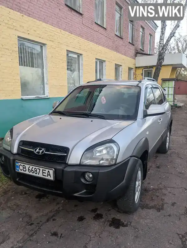 Позашляховик / Кросовер Hyundai Tucson 2005 1.98 л. Ручна / Механіка обл. Чернігівська, Новгород-Сіверський - Фото 1/20