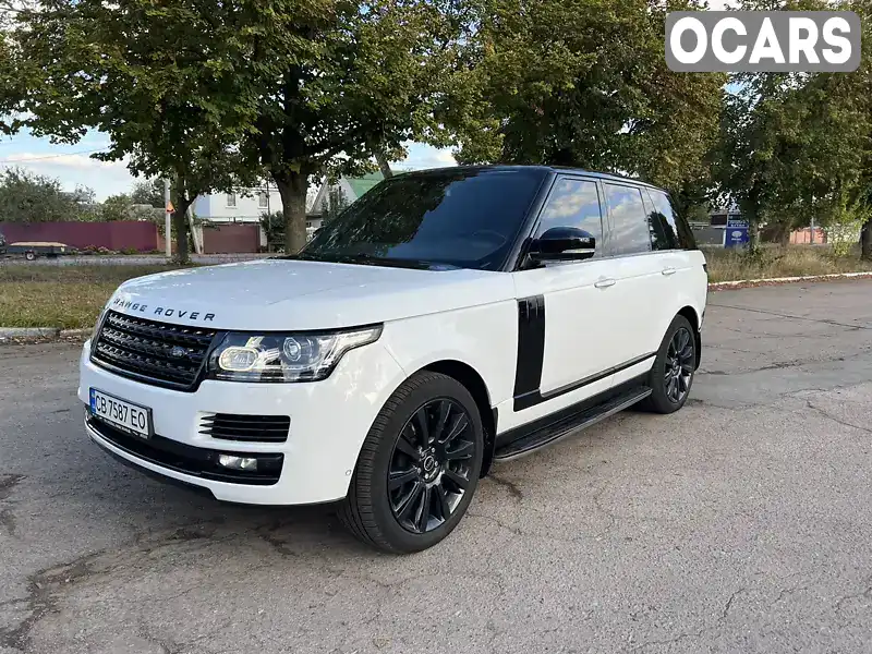 Внедорожник / Кроссовер Land Rover Range Rover 2013 5 л. Автомат обл. Черниговская, Чернигов - Фото 1/21