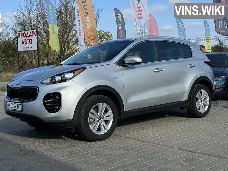 Позашляховик / Кросовер Kia Sportage 2018 2.36 л. Автомат обл. Житомирська, Бердичів - Фото 1/21