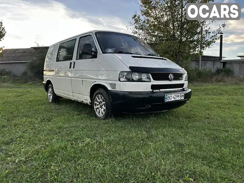 Мінівен Volkswagen Transporter 2001 2.46 л. Ручна / Механіка обл. Тернопільська, Тернопіль - Фото 1/14