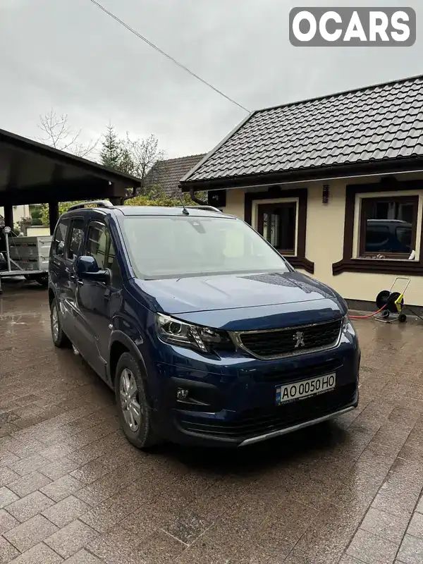 Мінівен Peugeot Rifter 2019 1.5 л. Автомат обл. Закарпатська, Рахів - Фото 1/21