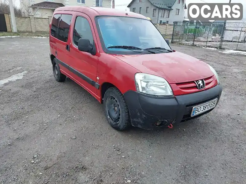 Мінівен Peugeot Partner 2006 1.6 л. Ручна / Механіка обл. Тернопільська, Борщів - Фото 1/17