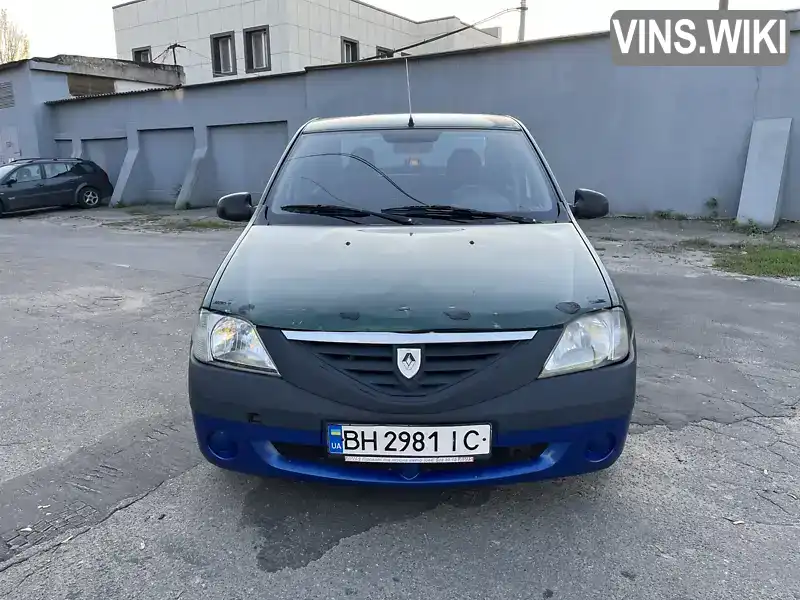 Седан Dacia Logan 2005 1.39 л. Ручна / Механіка обл. Одеська, Одеса - Фото 1/16