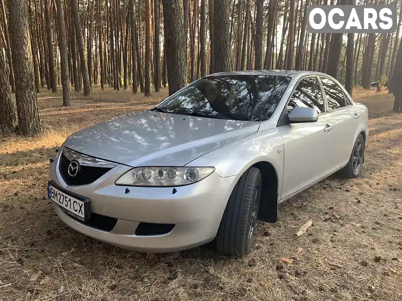 Седан Mazda 6 2004 2 л. Ручна / Механіка обл. Сумська, Конотоп - Фото 1/17