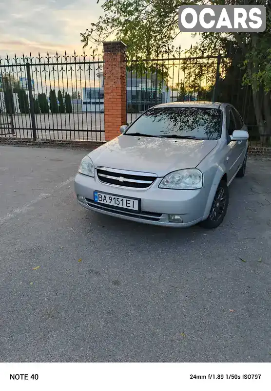 Седан Chevrolet Lacetti 2008 1.8 л. Ручна / Механіка обл. Кіровоградська, Олександрія - Фото 1/6