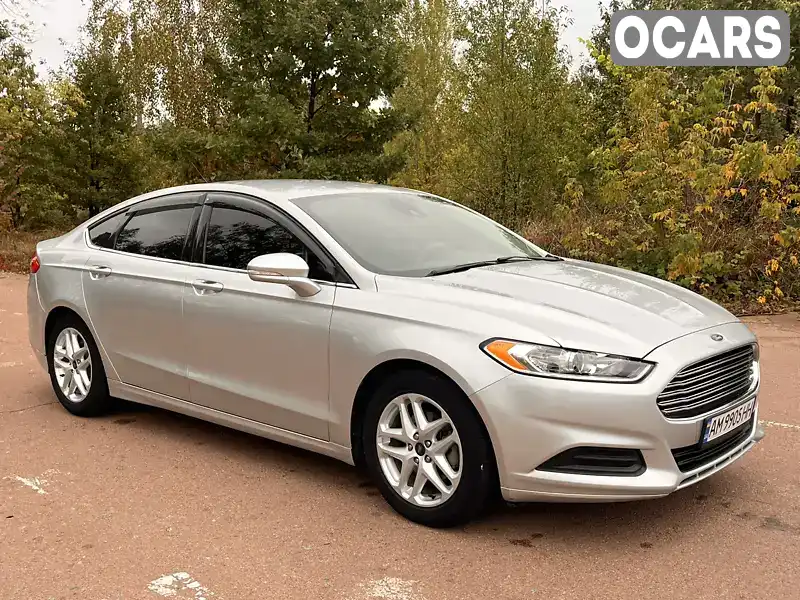 Седан Ford Fusion 2015 2.49 л. Автомат обл. Житомирська, Бердичів - Фото 1/16