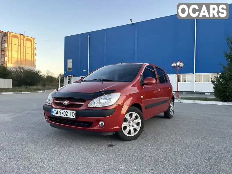 Хетчбек Hyundai Getz 2007 1.4 л. Ручна / Механіка обл. Київська, Богуслав - Фото 1/21