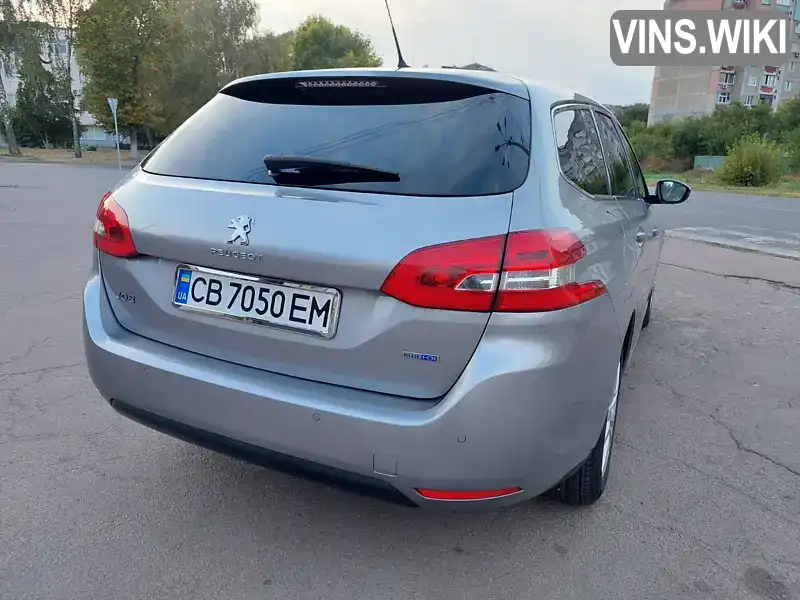 VF3LCBHZHFS119726 Peugeot 308 2015 Універсал 1.56 л. Фото 4