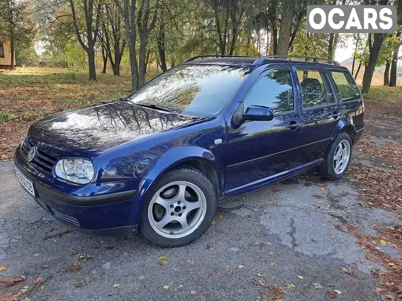 Універсал Volkswagen Golf 2002 1.39 л. Ручна / Механіка обл. Сумська, Ромни - Фото 1/21