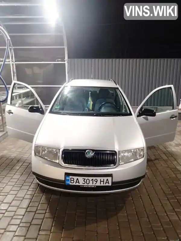 Універсал Skoda Fabia 2002 1.39 л. Ручна / Механіка обл. Кіровоградська, Кропивницький (Кіровоград) - Фото 1/14