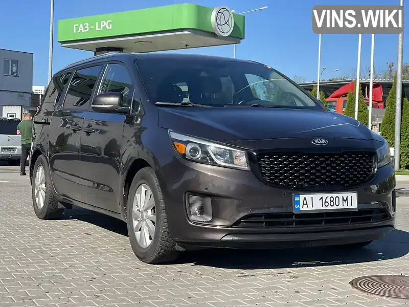 Мінівен Kia Sedona 2017 3.3 л. Автомат обл. Київська, Київ - Фото 1/21