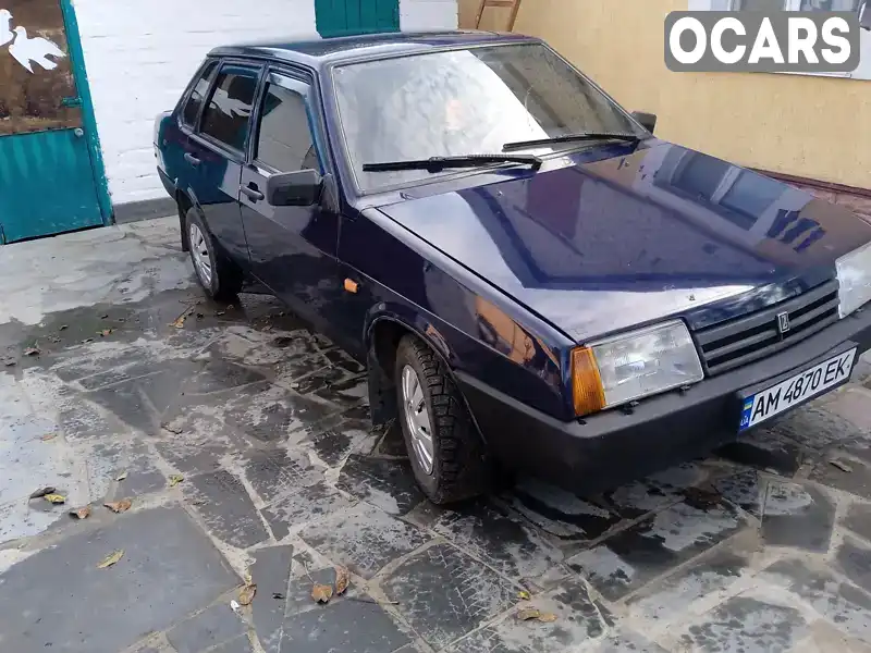 Седан ВАЗ / Lada 21099 2006 1.5 л. Ручна / Механіка обл. Житомирська, Попільня - Фото 1/14