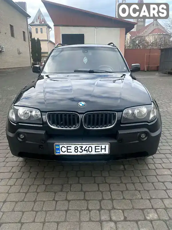 Позашляховик / Кросовер BMW X3 2005 2 л. Ручна / Механіка обл. Чернівецька, Сторожинець - Фото 1/10