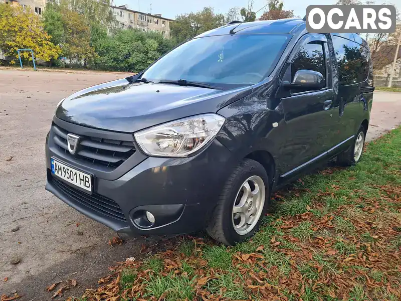 Мінівен Dacia Dokker 2013 1.5 л. Ручна / Механіка обл. Житомирська, Житомир - Фото 1/15