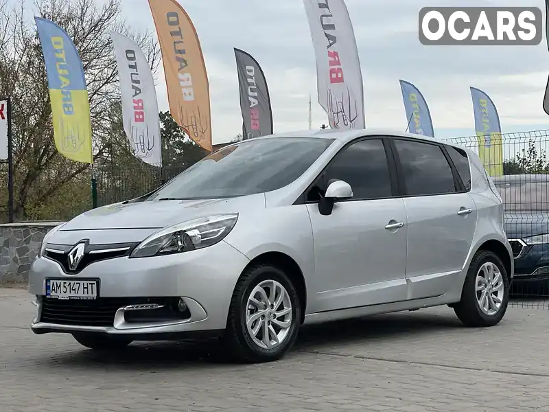 Мінівен Renault Scenic 2014 1.2 л. Ручна / Механіка обл. Житомирська, Бердичів - Фото 1/21