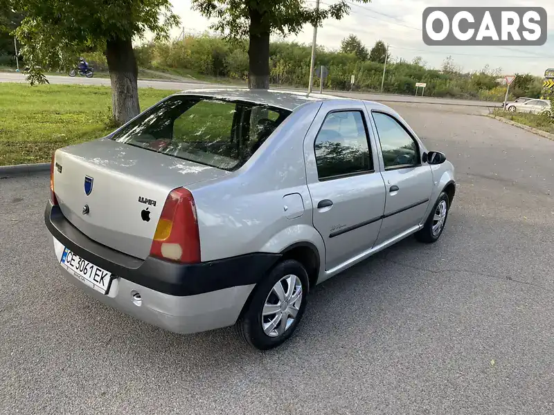 Седан Dacia Logan 2008 1.39 л. Ручна / Механіка обл. Чернівецька, Чернівці - Фото 1/21