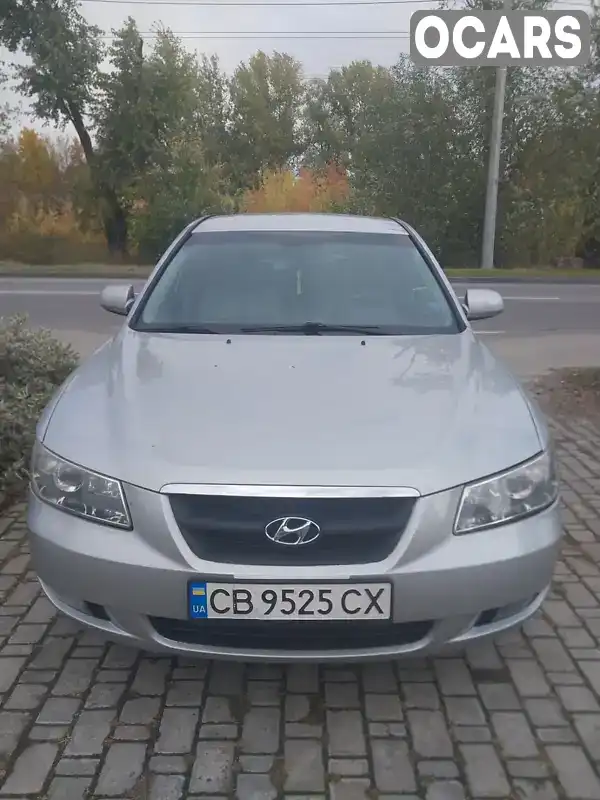 Седан Hyundai Sonata 2007 2.36 л. Автомат обл. Чернігівська, Чернігів - Фото 1/14