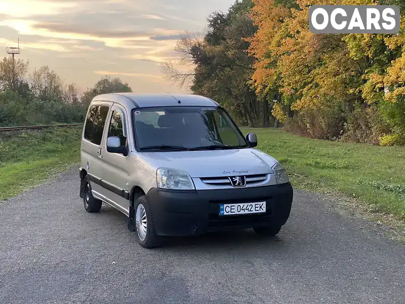 Мінівен Peugeot Partner 2004 2 л. Ручна / Механіка обл. Чернівецька, Чернівці - Фото 1/21