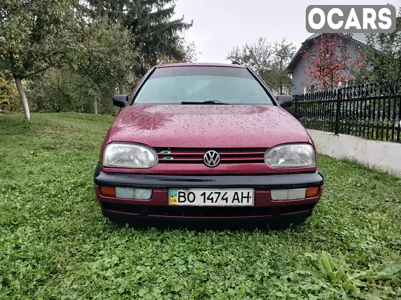 Універсал Volkswagen Golf 1995 1.78 л. Ручна / Механіка обл. Тернопільська, Монастириська - Фото 1/18