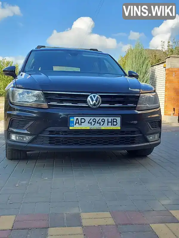 Внедорожник / Кроссовер Volkswagen Tiguan 2017 1.98 л. Автомат обл. Запорожская, Запорожье - Фото 1/15