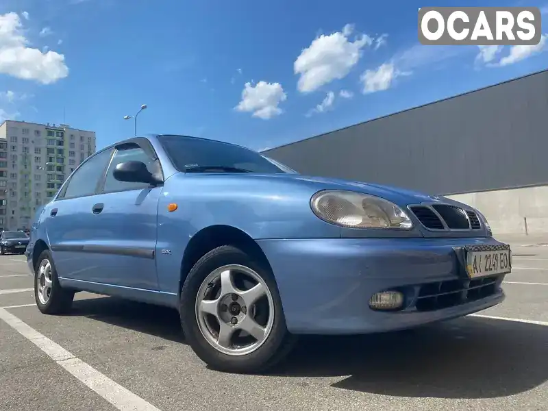 Седан Daewoo Lanos 2003 1.6 л. Ручна / Механіка обл. Київська, Вишневе - Фото 1/21