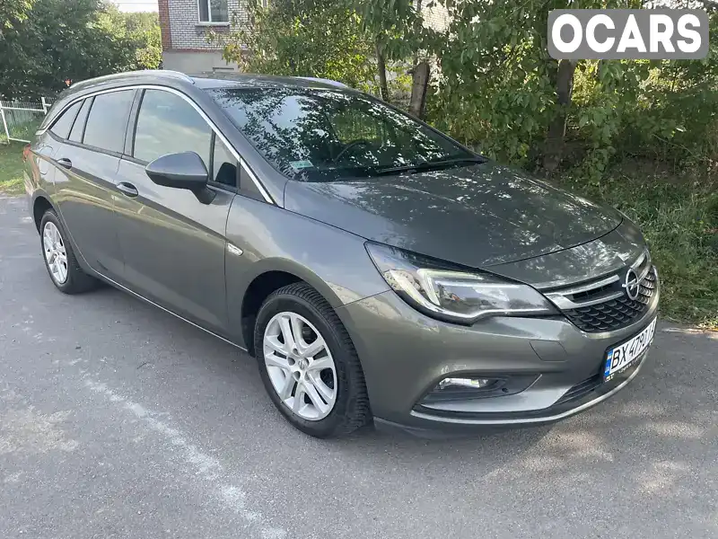 Універсал Opel Astra 2018 1.6 л. Ручна / Механіка обл. Хмельницька, Хмельницький - Фото 1/19