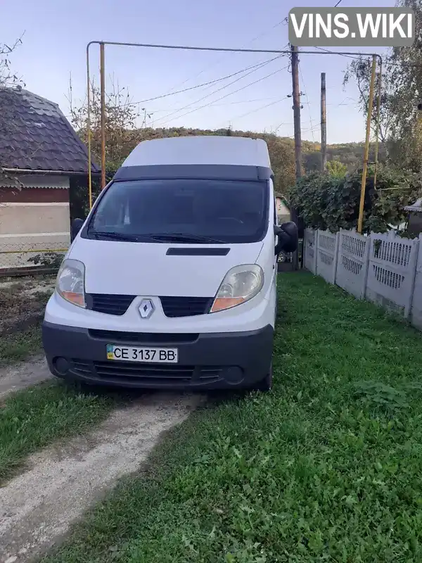 Мінівен Renault Trafic 2006 2.46 л. Ручна / Механіка обл. Чернівецька, Кіцмань - Фото 1/12