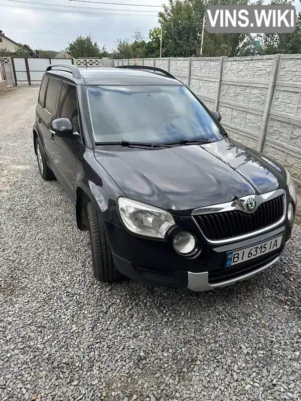 Внедорожник / Кроссовер Skoda Yeti 2011 1.8 л. Ручная / Механика обл. Полтавская, Кременчуг - Фото 1/8