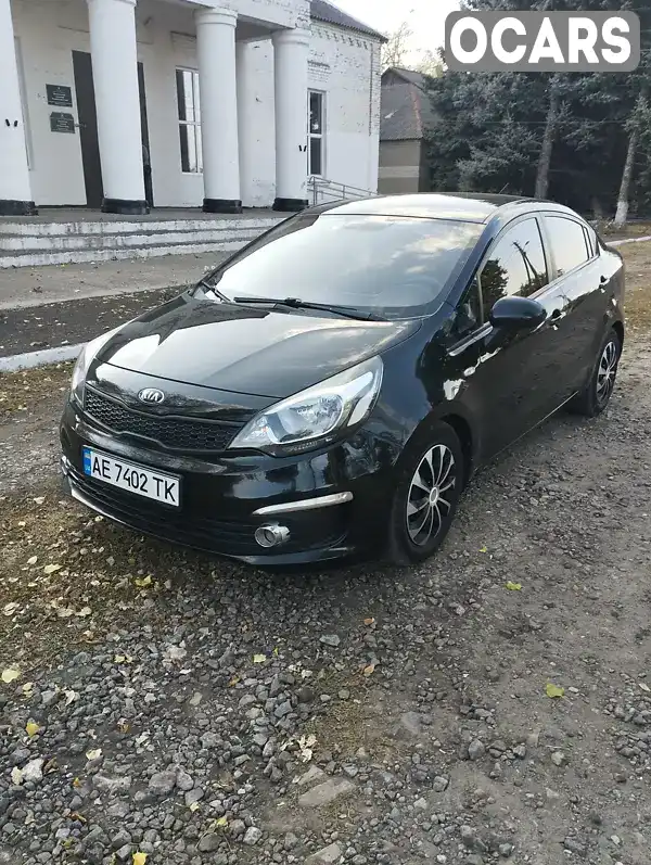 Седан Kia Rio 2015 1.25 л. Ручна / Механіка обл. Дніпропетровська, Новомосковськ - Фото 1/16