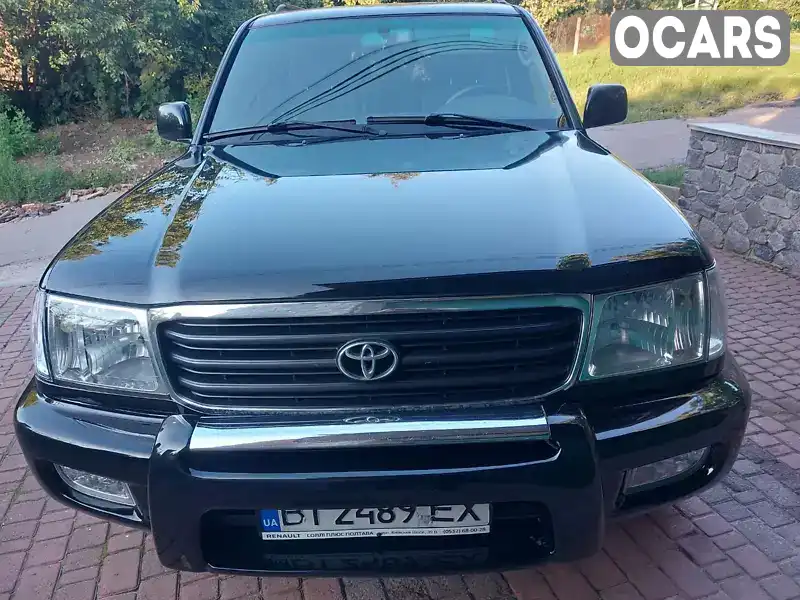 Позашляховик / Кросовер Toyota Land Cruiser 2002 4.7 л. Автомат обл. Полтавська, Полтава - Фото 1/10