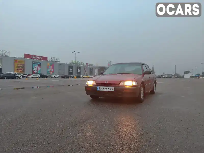 Седан Honda Civic 1991 1.4 л. Ручная / Механика обл. Одесская, Одесса - Фото 1/4