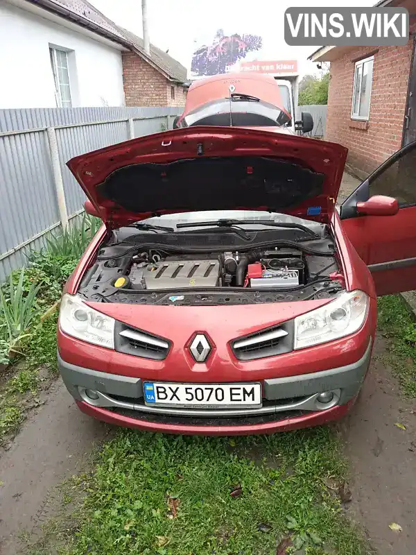 Хетчбек Renault Megane 2006 2 л. Автомат обл. Хмельницька, Хмельницький - Фото 1/21