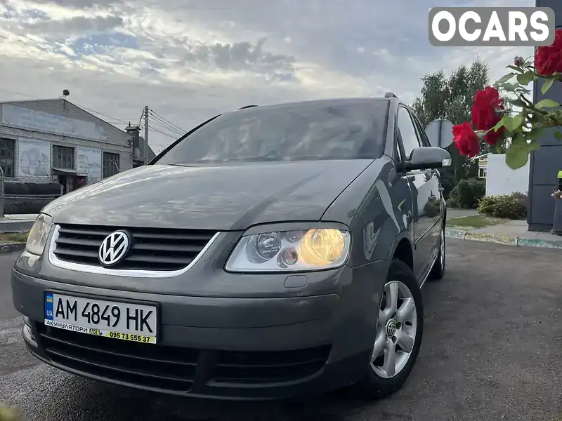 Мінівен Volkswagen Touran 2006 1.39 л. Ручна / Механіка обл. Житомирська, Житомир - Фото 1/16