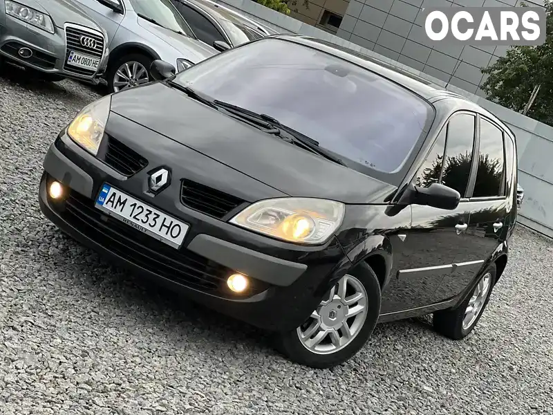 Мінівен Renault Scenic 2008 1.9 л. Ручна / Механіка обл. Житомирська, Житомир - Фото 1/21