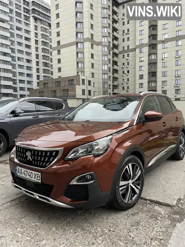 Позашляховик / Кросовер Peugeot 3008 2016 1.56 л. Автомат обл. Київська, Київ - Фото 1/21