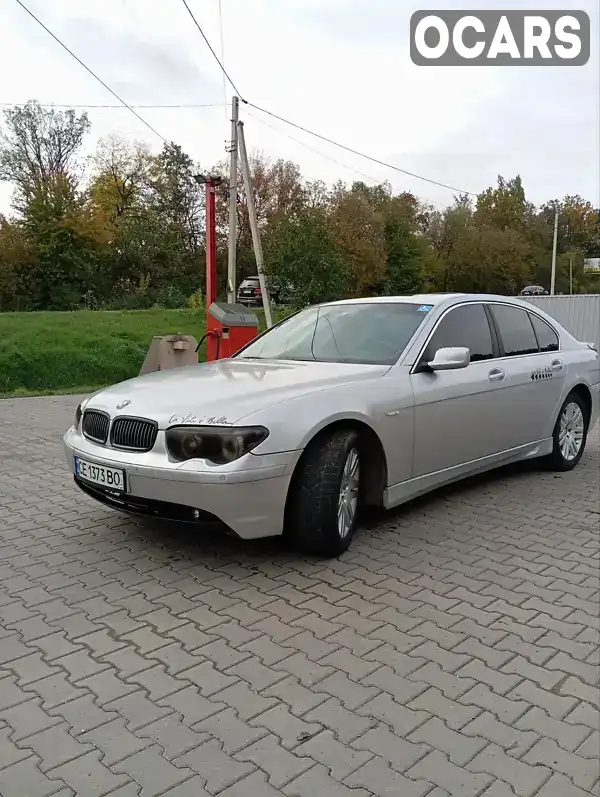 Седан BMW 7 Series 2004 4.4 л. Автомат обл. Чернівецька, Чернівці - Фото 1/21