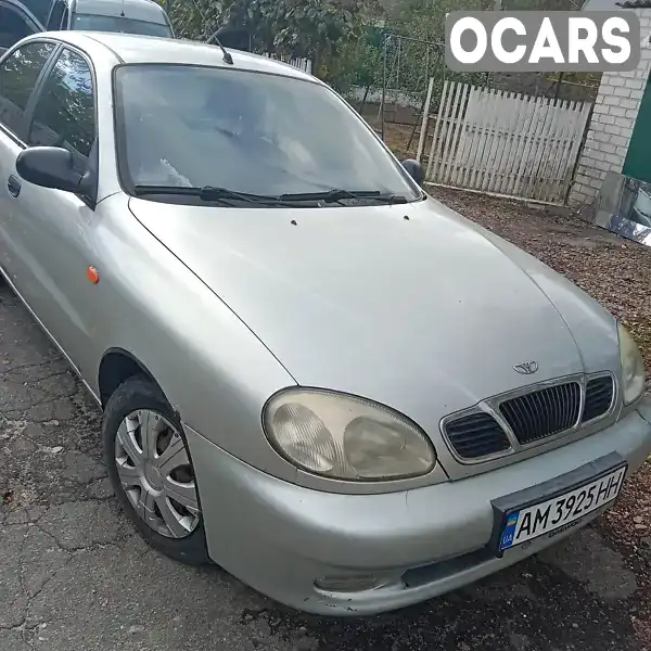 Седан Daewoo Lanos 2006 1.5 л. Автомат обл. Житомирська, Житомир - Фото 1/6