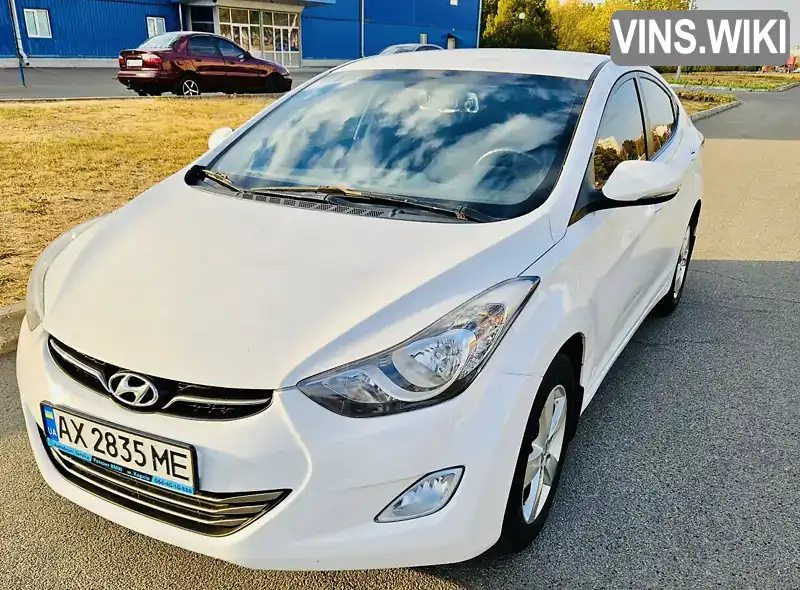 Седан Hyundai Elantra 2012 1.8 л. Автомат обл. Харківська, Харків - Фото 1/15