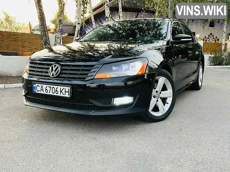 Седан Volkswagen Passat 2013 1.8 л. Автомат обл. Черкаська, Черкаси - Фото 1/21