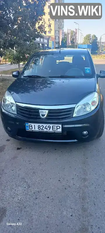 UU1BSDAEH41263155 Dacia Sandero 2009 Хетчбек 1.4 л. Фото 1