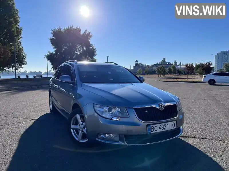 Универсал Skoda Superb 2010 1.8 л. Автомат обл. Черкасская, Черкассы - Фото 1/21