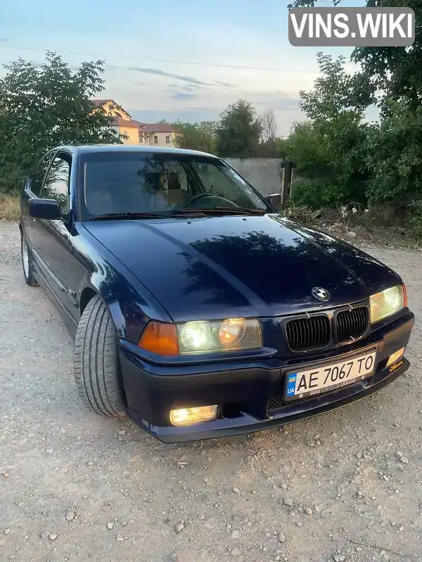 Купе BMW 3 Series 1995 1.8 л. Ручная / Механика обл. Днепропетровская, Новомосковск - Фото 1/7